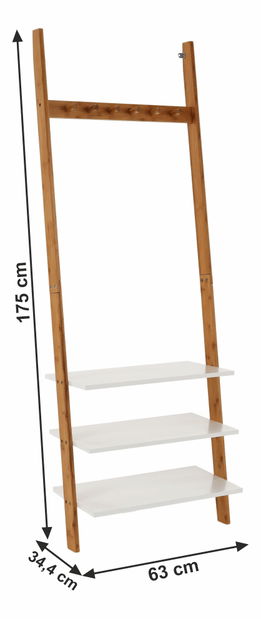 Vešiak s policami Mari typ 2