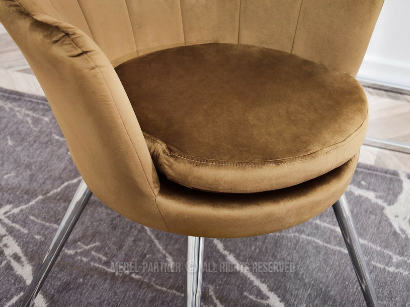 Fotel Lasair (arany + króm)