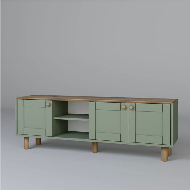 TV skrinka Bohema (zelená)