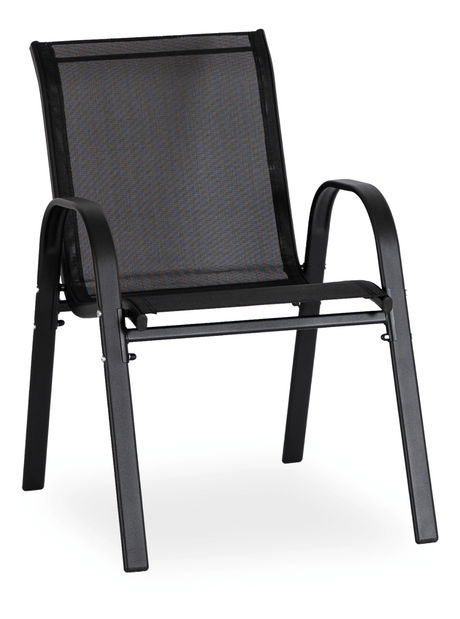 Záhradný set Magro (čierna) (pre 4 osoby)