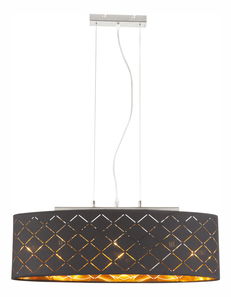 Viseća svjetiljka Clarke 15229H2 (klasična) (nikl + crna)