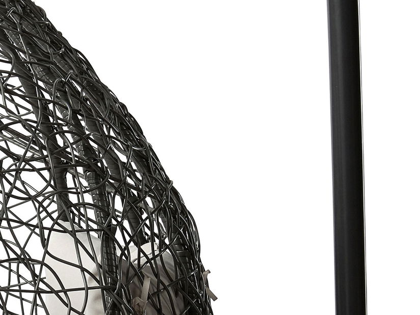 Dvostruka viseća fotelja Loma (siva)