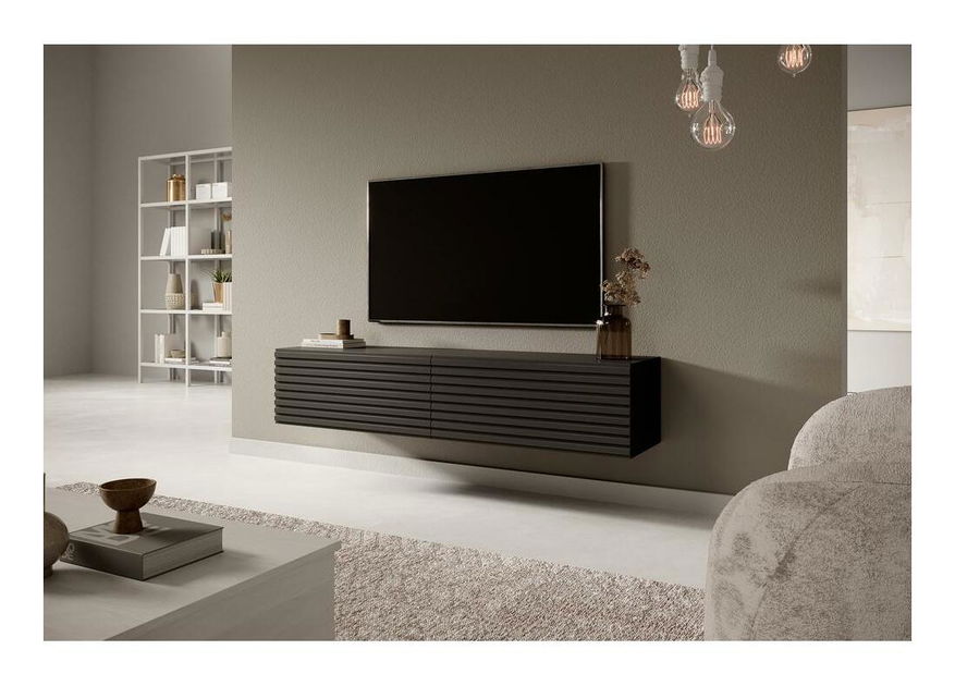 Tv szekrény/asztal Purtas 140 (grafit)