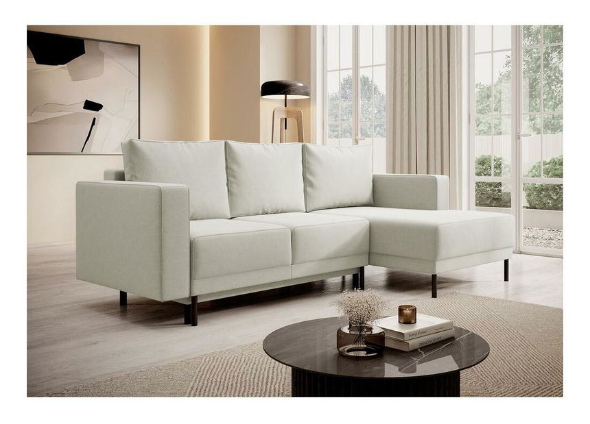 Colțar Rodriguez mini (D) (bej + negru)