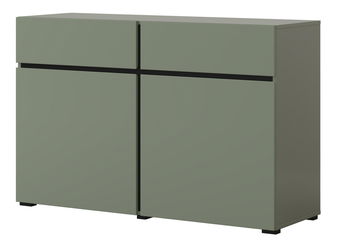 Komoda Crossroad G45 (borovica zelená + čierna)