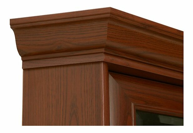 Vitrína (nadstavba) BRW KENT ENAD 1WN (Gaštan)