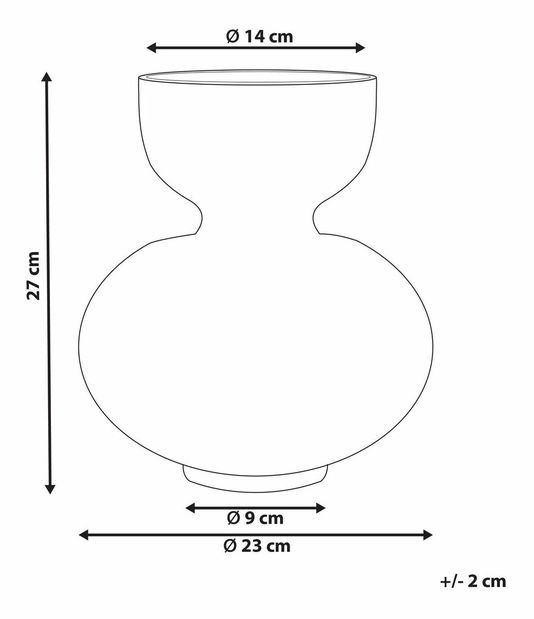 Váza Palza (zelená)