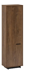 Dulap cu rafturi Diram V1 (Stejar bolzano + negru)