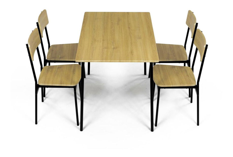 Blagovaonski set Anasagasti 2 (divlji hrast) (za 4 osobe)