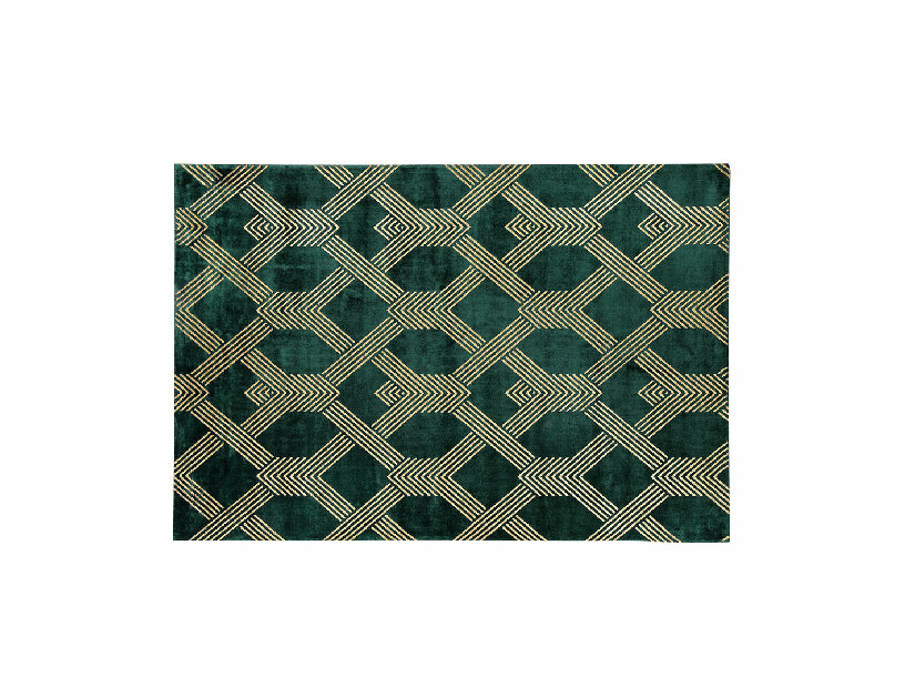 Covor 160x230 cm VESKE (stofă) (verde)