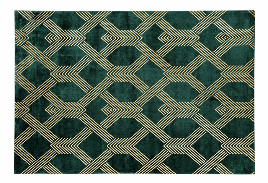 Koberec 160x230 cm VESKE (látka) (zelená) *výpredaj