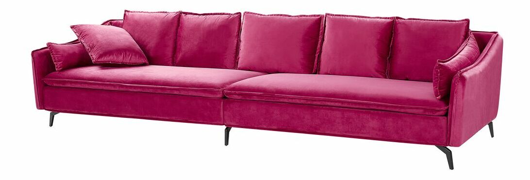 Pohovka štvorsedačka Achille (ružová)