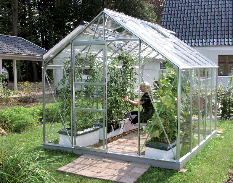 Stil clasic Greenhouse Neptune 8300 (sticlă securizată + aluminiu anodizat)