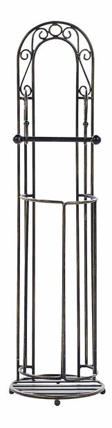 Suport na hărtie igienică Trudy (negru) 