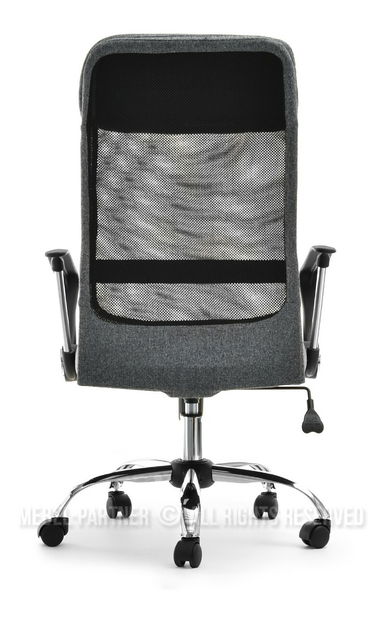 Fotel Kuba (szürke + fekete)