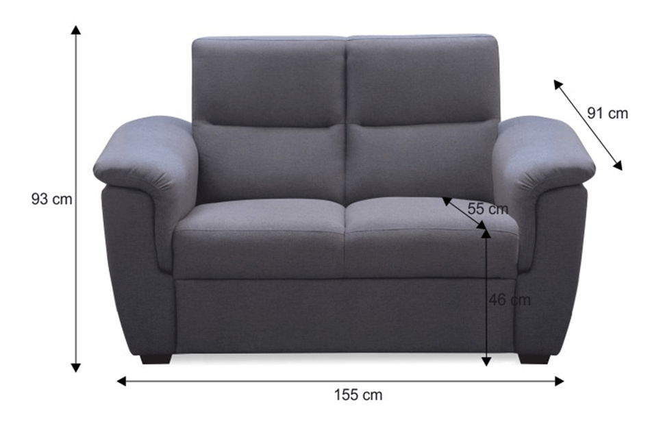 Pohovka dvojsedačka Blorn 