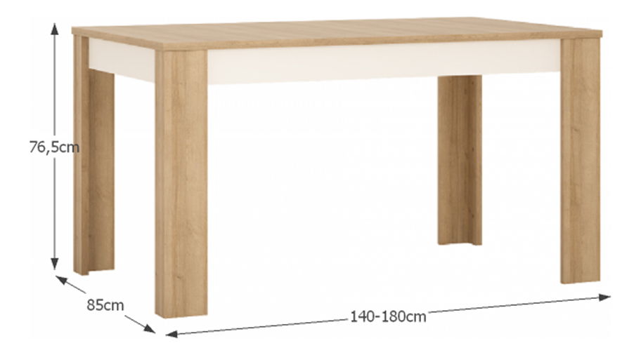 Étkezőasztal Leonan (6 -8 fő számára)