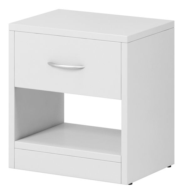 Noptieră Nanci 1S (alb)