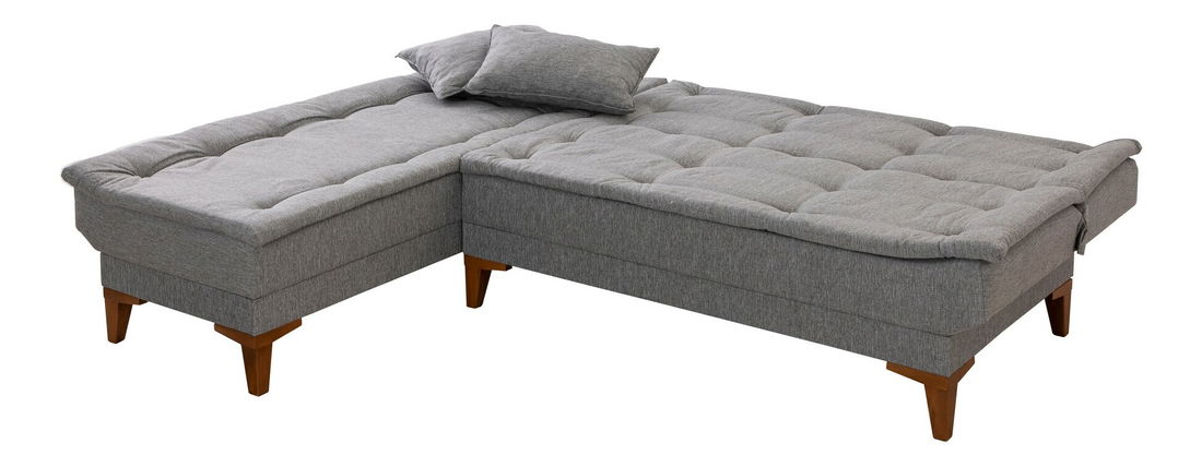 Sarok ülőgarnitúra Santic (szürke)