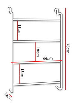 Kúpeľňový stojan na uteráky Nolan (čierna)