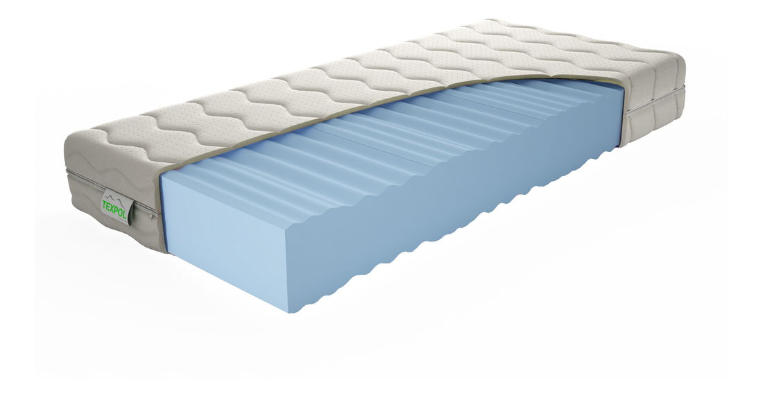 Habszivacs matrac Castor 200 x 80 cm (T3)