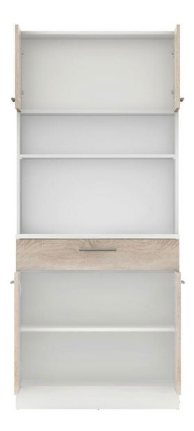 Kuchynský kút Domini NEW (biela + dub sonoma)