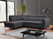 Rohová sedačka Potazuro L (tmavosivá) (s úl. priestorom) (L)
