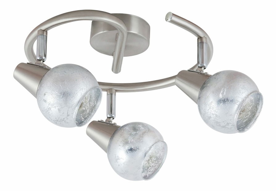 Bodové svietidlo Noelle 5928 (saténová chrómová + strieborná)