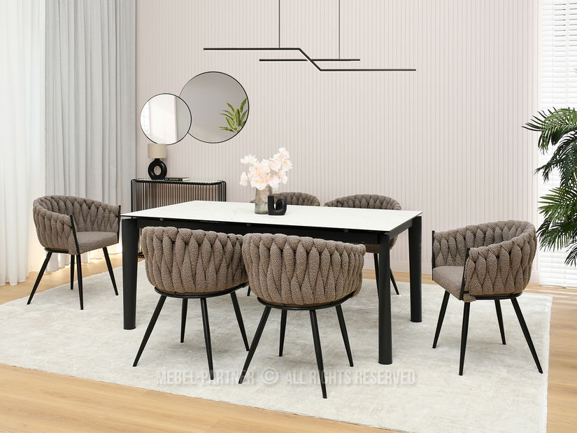 Szék Roza (világosbarna + fekete)