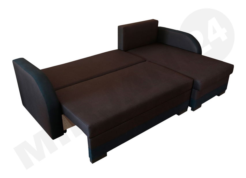 Sarokkanapé garnitúra Julie (sötétszürke)