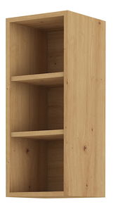 Horná kuchynská skrinka regál Lucid 30 G 72 OTW (dub artisan)
