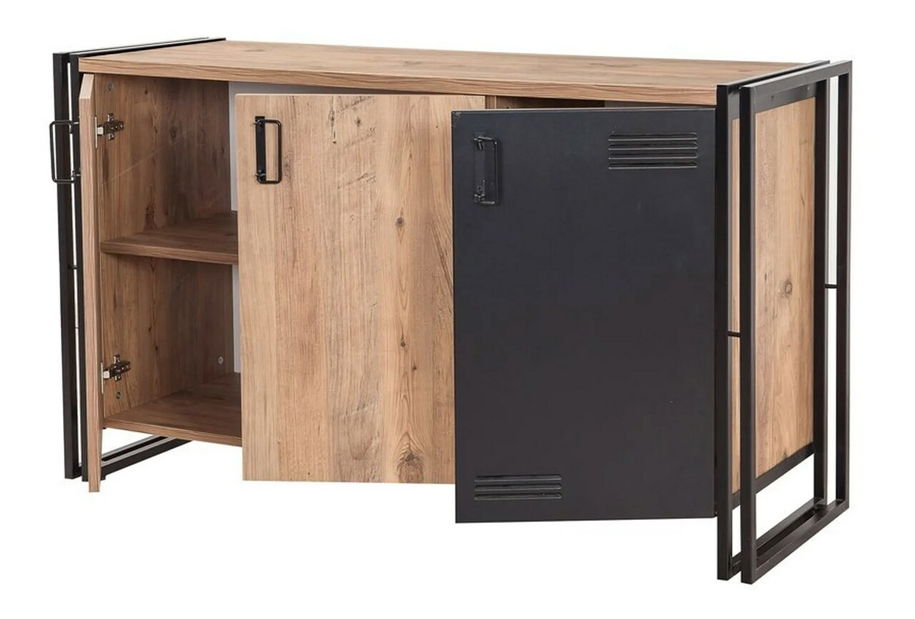 Súprava nábytku do obývacej izby Cosmopolitan 14 (atlantická borovica + čierna)