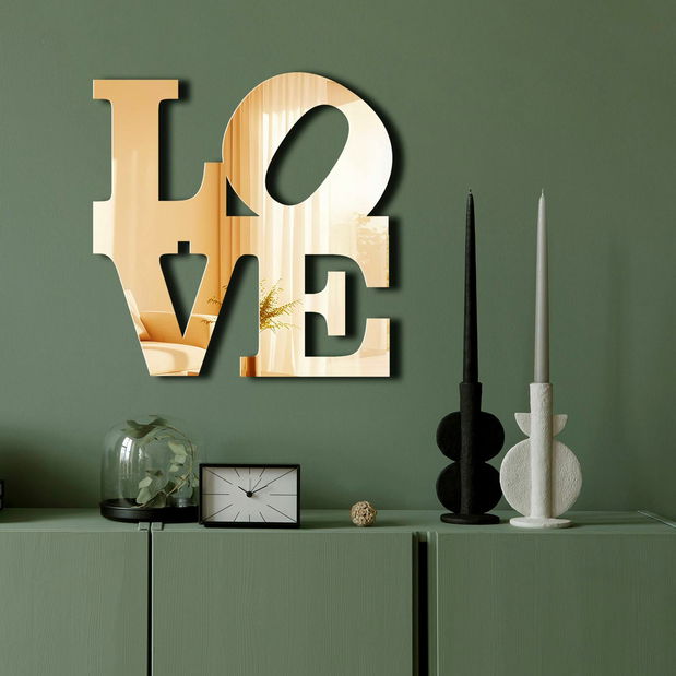 Zrkadlo Ozi 2 (zlatá)