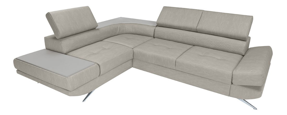 Rohová sedačka BRW Altro REC.2F (sivá) (L)