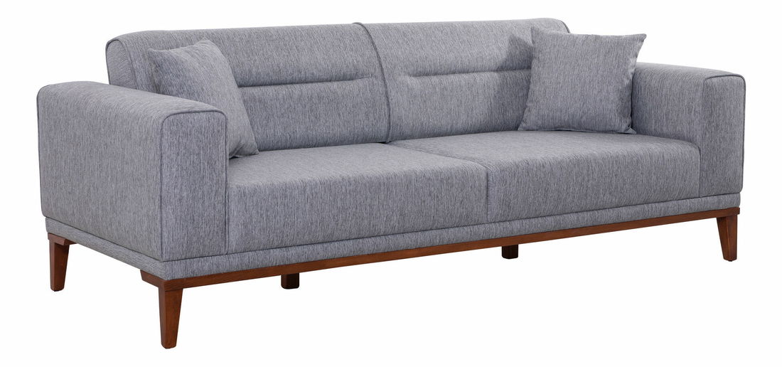 Háromszemélyes kanapé Lesana (szürke)