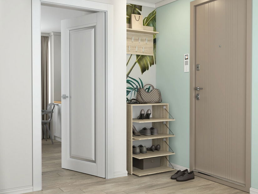 Cipőtároló (cipősszekrény) Metido 1 (szonoma tölgy)