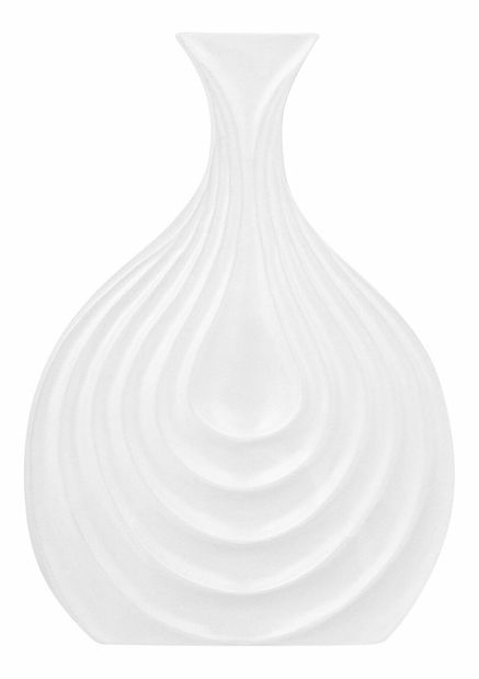 Vază TAMMIN 25 cm (sticlă laminat) (alb)