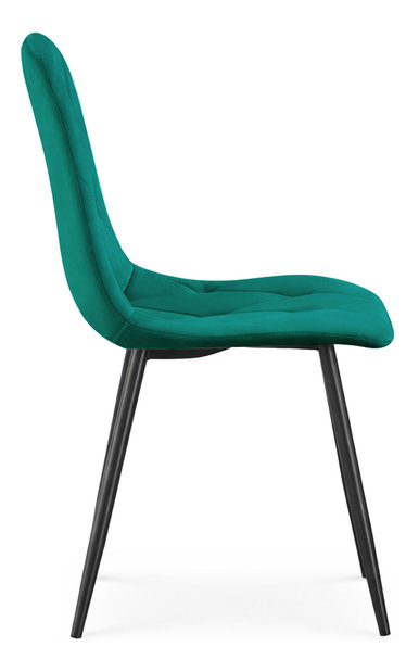 Scaun de sufragerie Millionaire (verde închis)