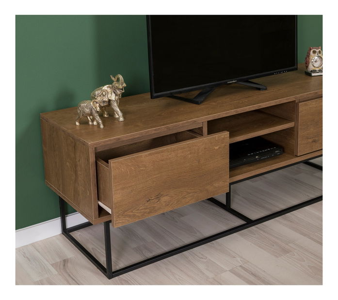 Nappali szett Laxi 2 (dió + fekete)