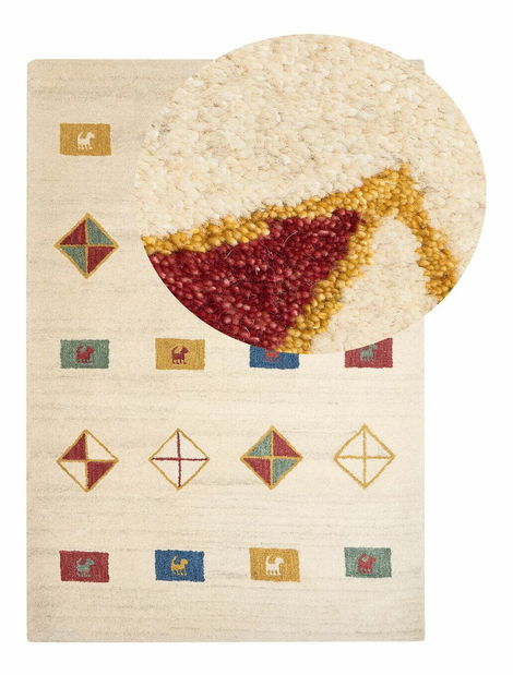 Szőnyeg 160 x 230 cm Nakka (többszínű)