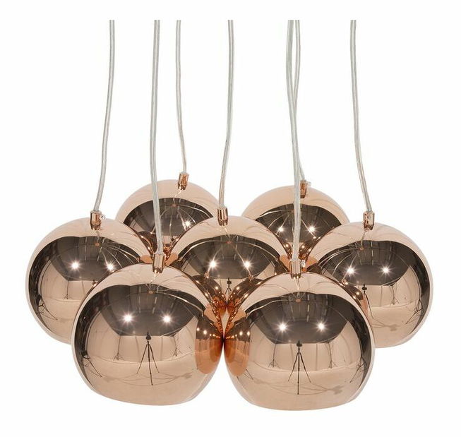 Lampă cu pandantiv Orca (cupru)