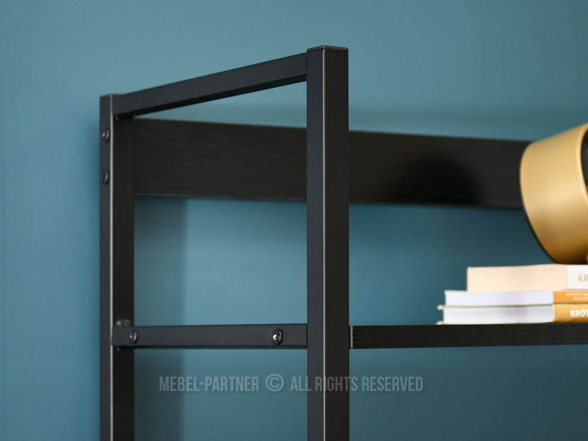 Regál Noel (fekete fa + fekete)