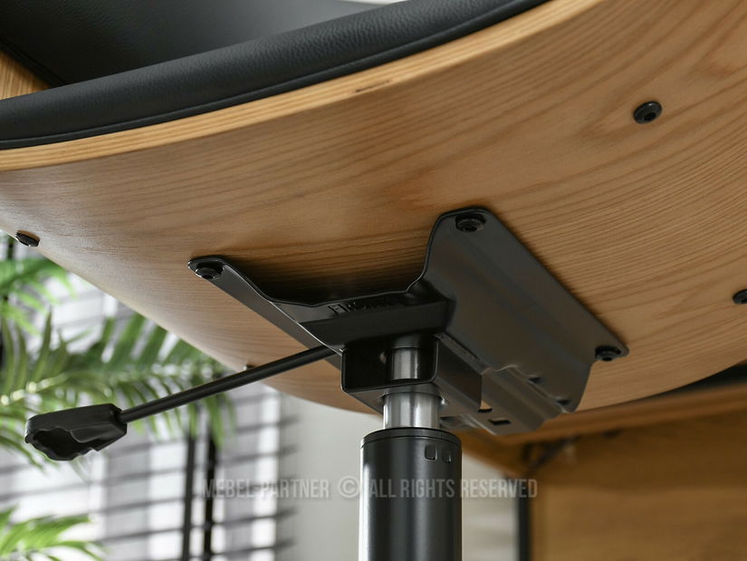 Fotoliu de birou Manzanote (negru)