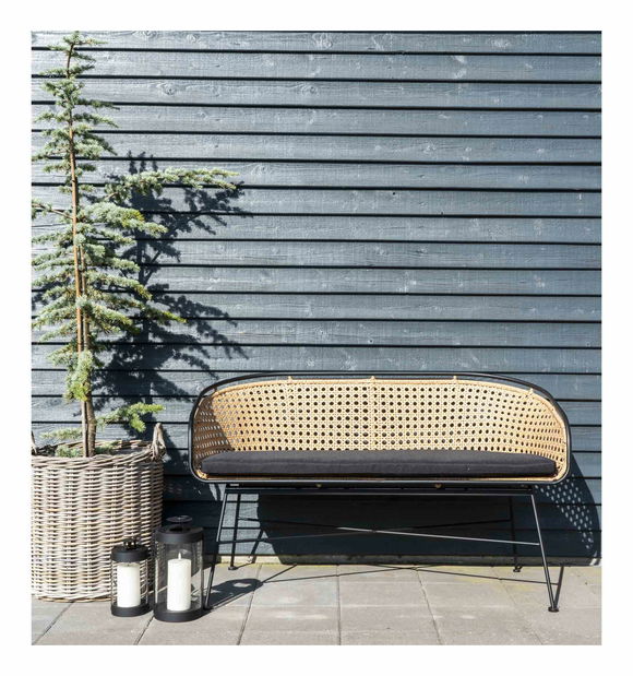 Set de 2 felinare Bmidina (negru)