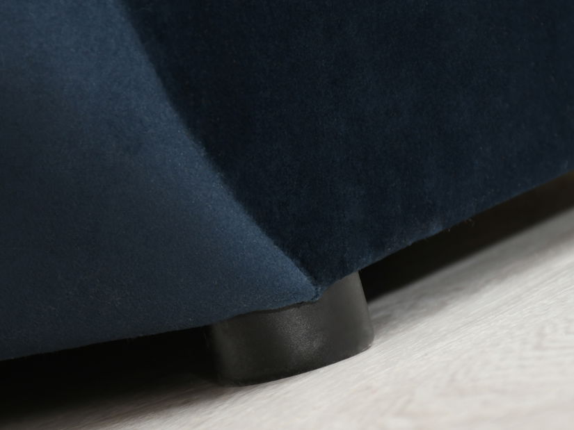 Rohová sedačka Organice (čierna)