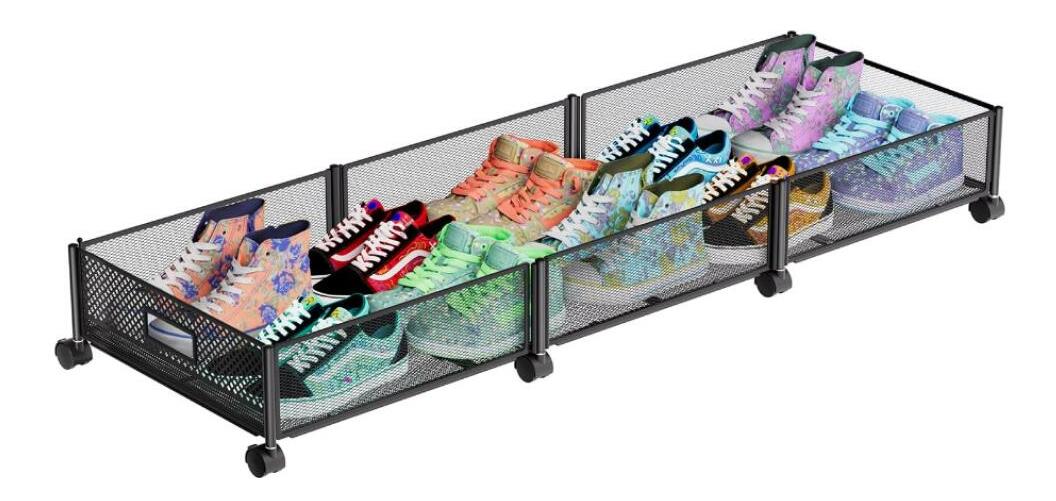 Rendszerező az ágy alá Tomka 2 (fekete)