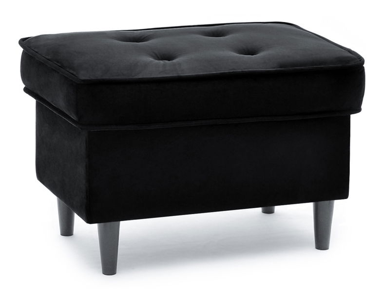 Taburetka Muriera (čierna)