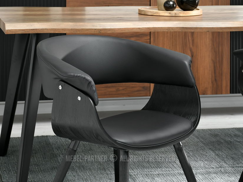 Stolička Enzo K (čierna)