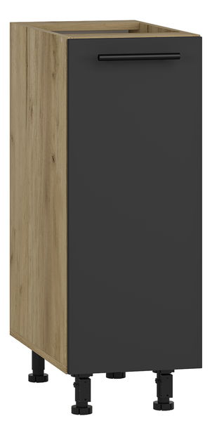 Dulap inferior de bucătărie Dollar 30 (antracit)