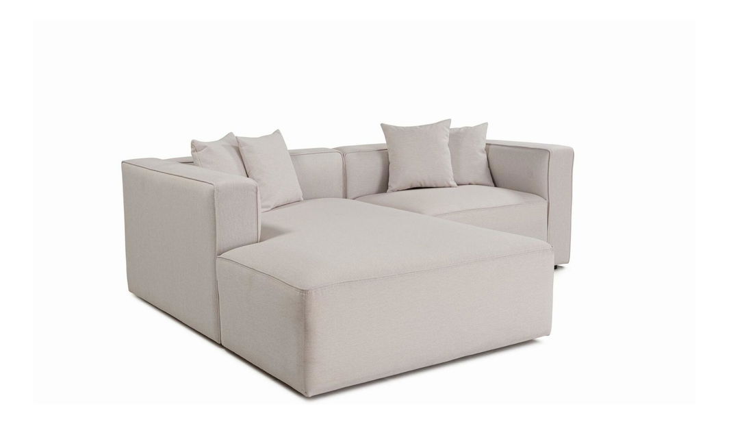 Rohová sedačka Morelotta (L) (ecru)